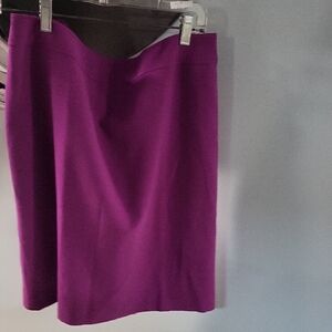 Tahari Women's Vibrant Purple Pencil Skirt